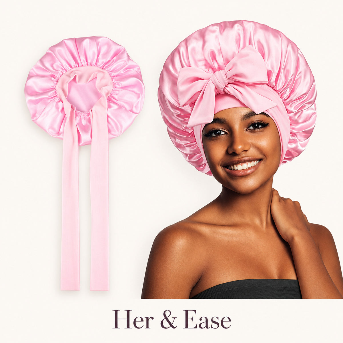 Soft Wrap — Satin Sleep Bonnet