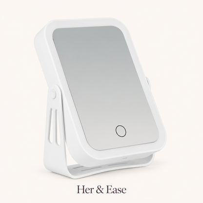 Clear View — 1x/10x Lighted Travel Mirror