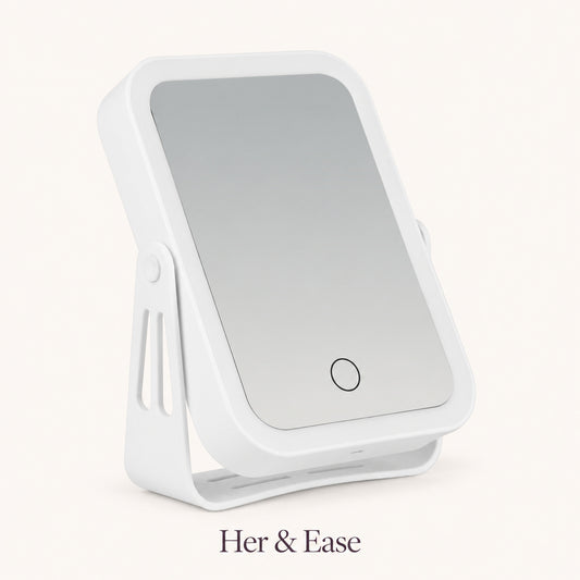 Clear View — 1x/10x Lighted Travel Mirror