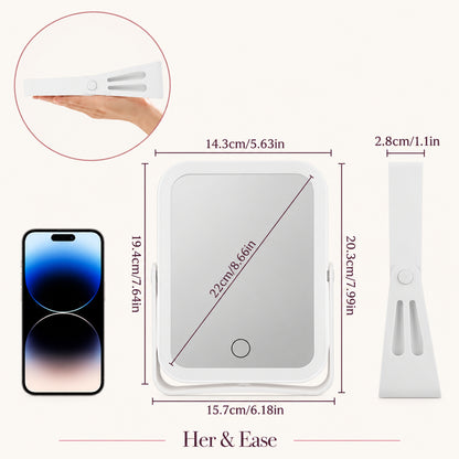 Clear View — 1x/10x Lighted Travel Mirror — product view 7