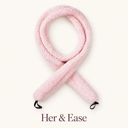 Hair Day set: Soft Waves pink heatless curling wrap