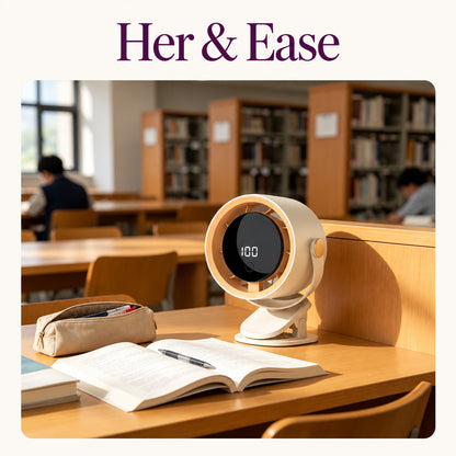 Little Breeze — Rechargeable Clip-On Fan — product view 4