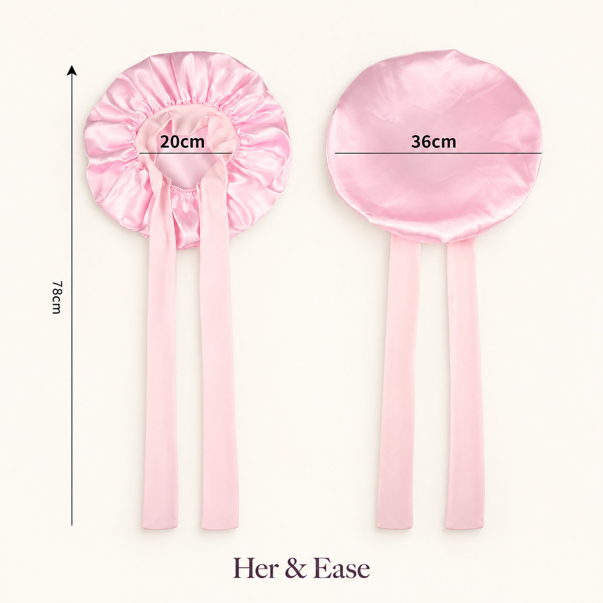 Soft Wrap — Satin Sleep Bonnet — product view 5