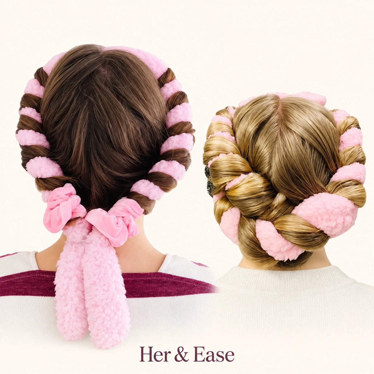 Soft Waves — Satin Heatless Curling Set — product view 7