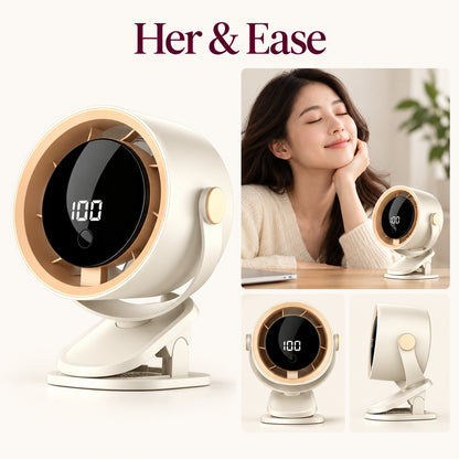 Little Breeze — Rechargeable Clip-On Fan — product view 6