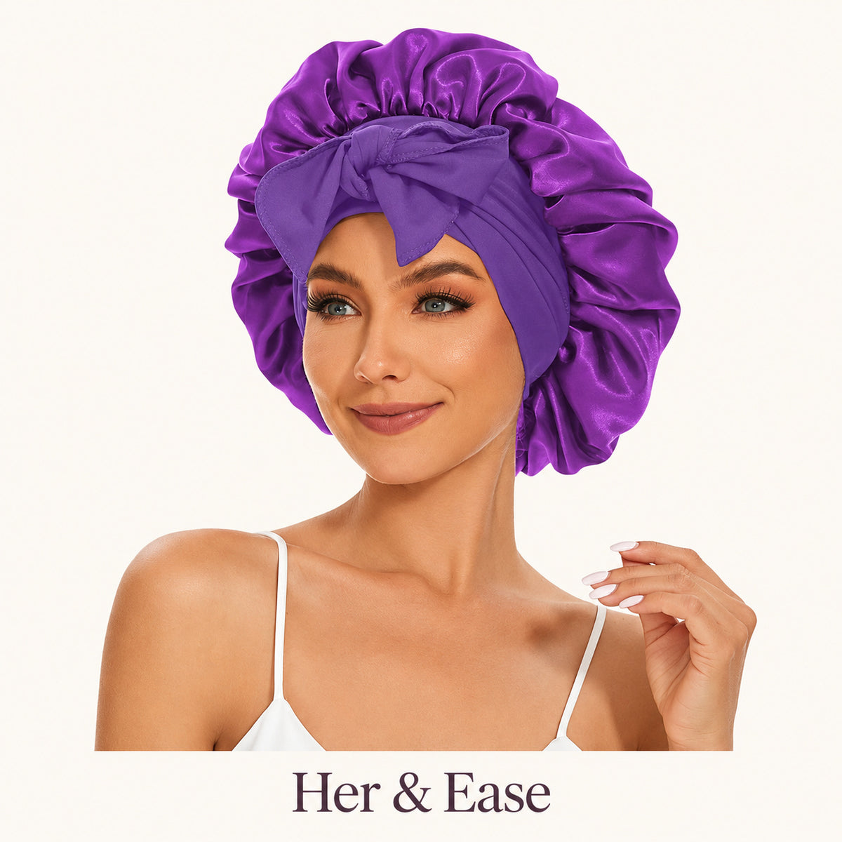 Soft Wrap — Satin Sleep Bonnet — product view 9