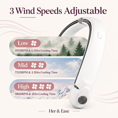 Everyday Breeze — Rechargeable Neck Fan — product view 5