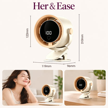 Little Breeze — Rechargeable Clip-On Fan — product view 9