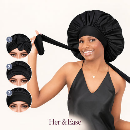 Soft Wrap — Satin Sleep Bonnet — product view 4