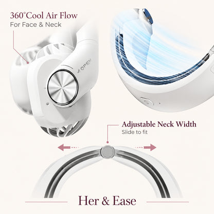 Everyday Breeze — Rechargeable Neck Fan — product view 4