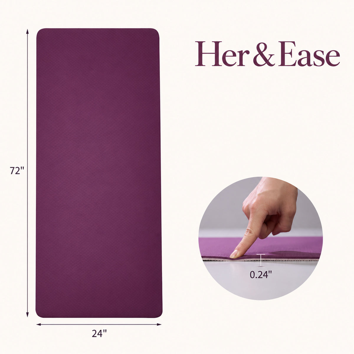 Grounded — Everyday Yoga Mat — product view 7